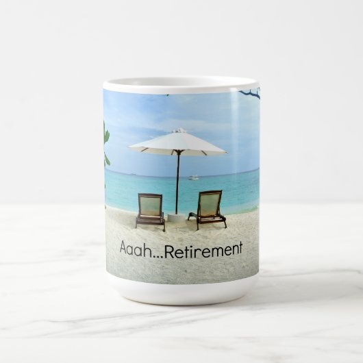 -退職したああ…引退 コーヒーマグカップ (中央)