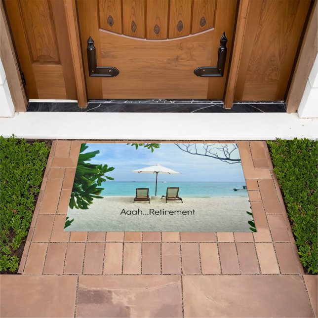 -退職したああ…引退 ドアマット (室外)