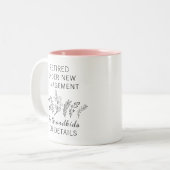 退職したおばあちゃん ツートーンマグカップ (正面左)