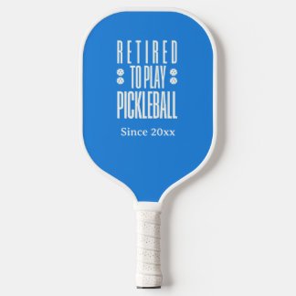 退職したおもしろい遊Pickleball Year Blue Whiteへ ピックルボールラケット