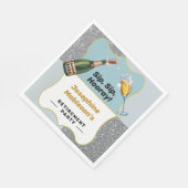 退職したお祝い離れ退職パーティー スタンダードランチョンナプキン (角)