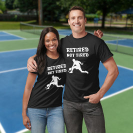 退職したしかし、疲れていない退職金のピックボールスポーツ Tシャツ