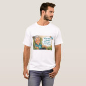 退職したじいちゃんTシャツ Tシャツ (正面フル)