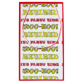 退職したそれはパーティーの時間です スモールペーパーバッグ (裏面)