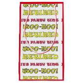 退職したそれはパーティーの時間です スモールペーパーバッグ (正面)