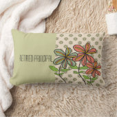 退職したで主な昼寝の枕 ランバークッション (ブランケット)