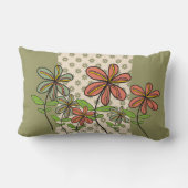 退職したで主な昼寝の枕 ランバークッション (裏面)