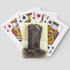 退職したで古いブーツ トランプ