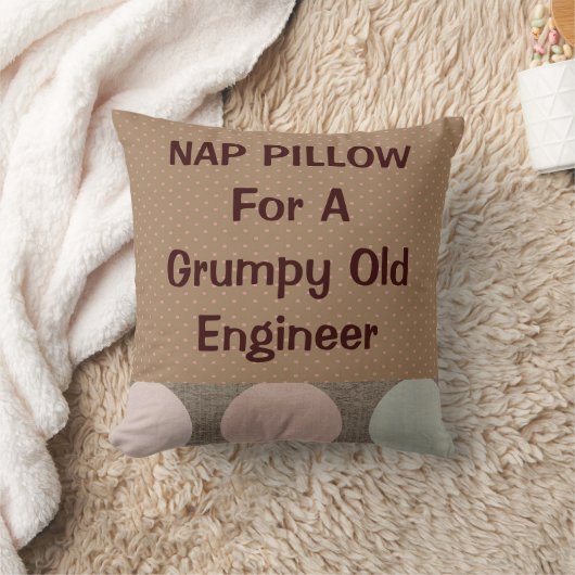 退職したなエンジニア"昼寝枕" クッション (ブランケット)