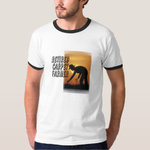 退職したなカーペットの農家 Tシャツ