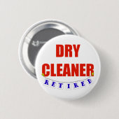 退職したなクリーニング屋 缶バッジ (正面&裏面)