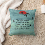 退職したなソーシャルワーカーの枕引用文#25 クッション (ブランケット)