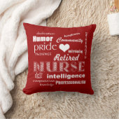 退職したなナースのプライド属性+ハート クッション (ブランケット)