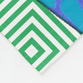 退職したなナースの従業者猫のフリースブランケット#2 フリースブランケット (角)