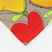 退職したなナースの詩のフリースブランケットブラウン フリースブランケット (角)