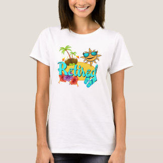 退職したなビーチ Tシャツ