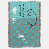 退職したな医学の専門毛布 スローブランケット (正面縦)