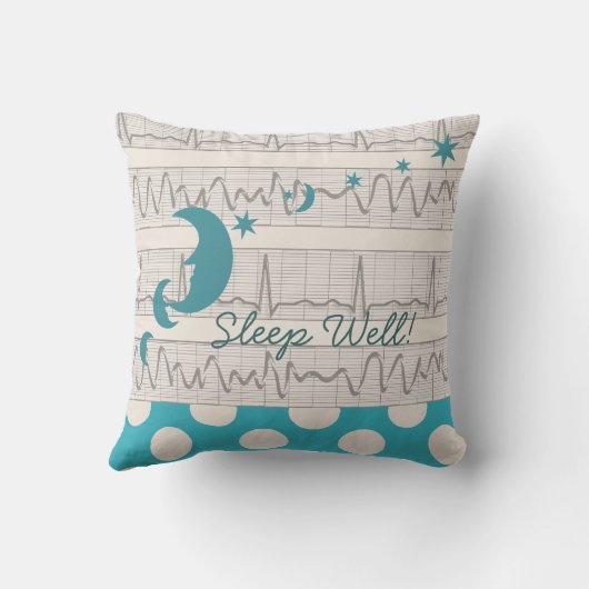 退職したな医学の昼寝の枕 クッション (裏面)