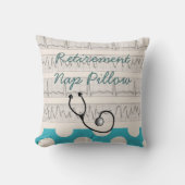 退職したな医学の昼寝の枕 クッション (正面)