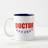 退職したな医者 ツートーンマグカップ (左)