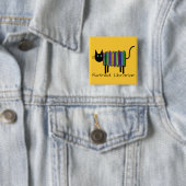 退職したな司書の本猫のギフト 缶バッジ (インサイチュ)