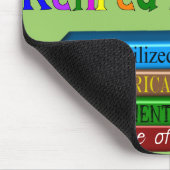 退職したな司書569.0 (デューイの十進法) マウスパッド (コーナー)