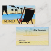 退職したな名刺 名刺 (正面/裏面)