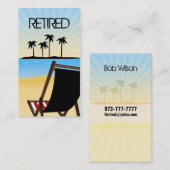 退職したな名刺 名刺 (正面/裏面)