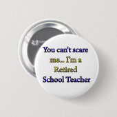 退職したな学校教師 缶バッジ (正面&裏面)