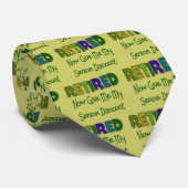 退職したな年長の割引 ネクタイ (ロール)