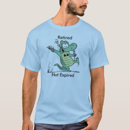 退職したな期限切れのおもしろいな老齢期のワイシャツ Tシャツ