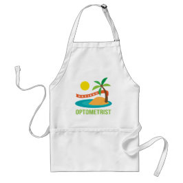 退職したな検眼医のギフト スタンダードエプロン