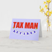 退職したな税の人 カード (黄色い花)