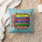 退職したな英語の先生 クッション (ブランケット)