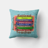 退職したな英語の先生 クッション (裏面)