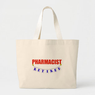 退職したな薬剤師 ラージトートバッグ