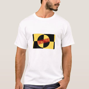 退職したな衝突テストダミー Tシャツ
