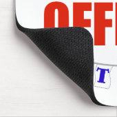 退職したな警官 マウスパッド (コーナー)