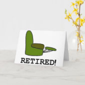 退職したな項目 カード (黄色い花)