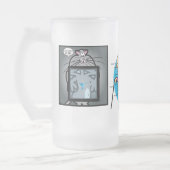 」退職したな59erか。 ない私 フロストグラスビールジョッキ (左)