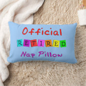 退職したな"公式の昼寝の枕" ランバークッション (ブランケット)