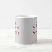 退職したな"Wifesのお尻の苦痛! "おもしろいな~~ コーヒーマグカップ (中央)