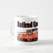 退職したなCSXのコンダクター コーヒーマグカップ (正面左)