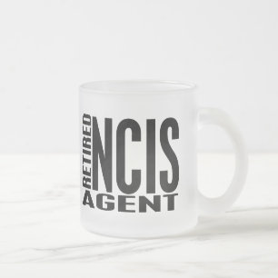 退職したなNCISの代理店 フロストグラスマグカップ