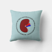 退職したなNephrologistの枕 クッション (裏面)