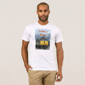 退職したなTシャツ、黄色い列車 Tシャツ (正面フル)