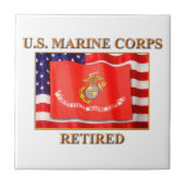退職したなUSMC タイル (正面)