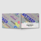 退職したカスタムパーティー予約1 ゲストブック (全面)