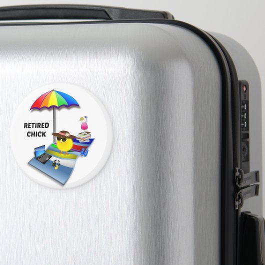 退職したシックで可愛い マグネット (インサイチュ (スーツケース))
