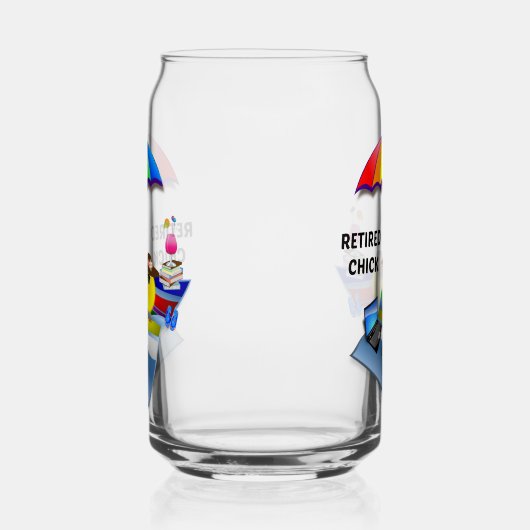 退職したシックは今までにかわいいんだ。 ガラス缶 (左)